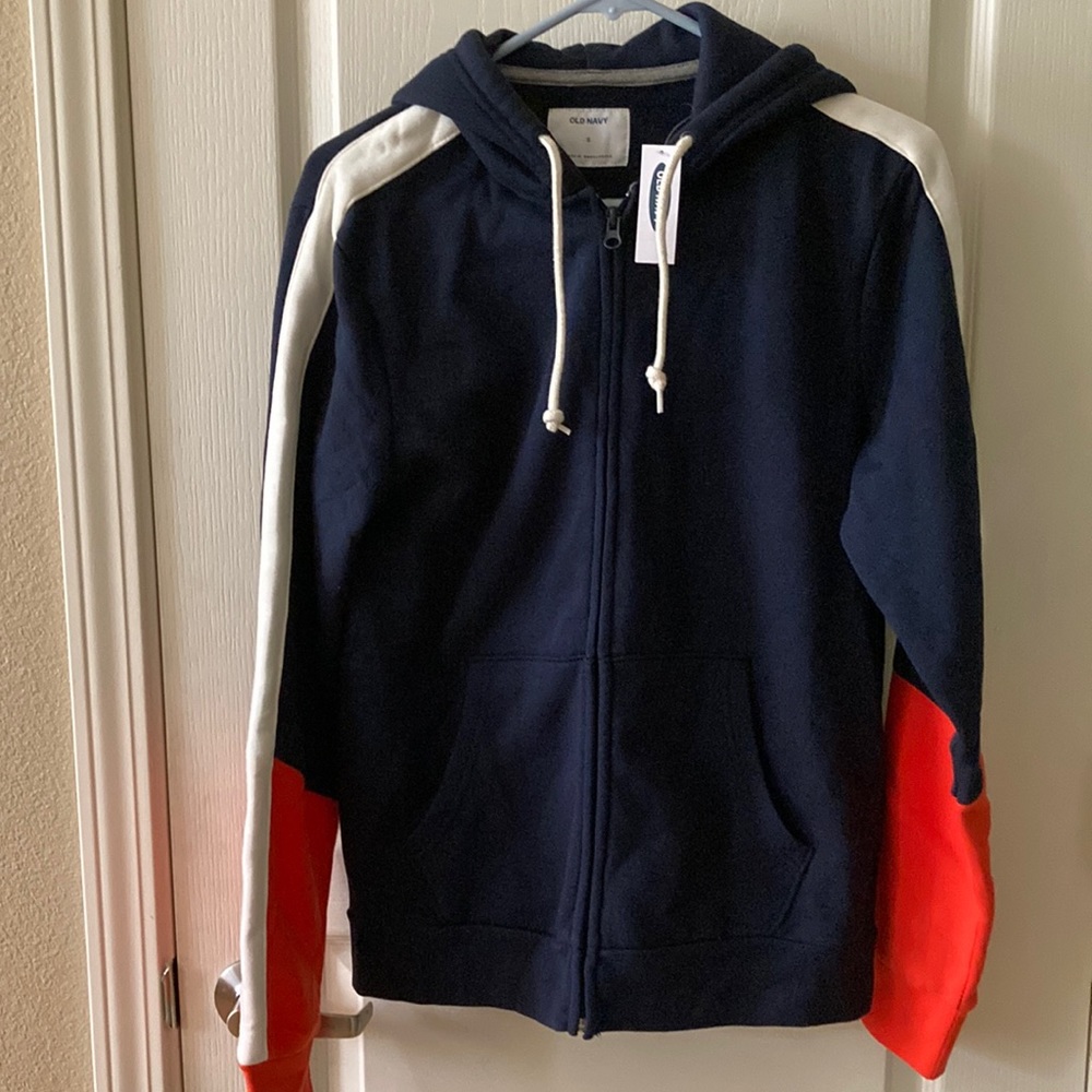 New with Tag Old Navy Chevron Full Zip Hoodie